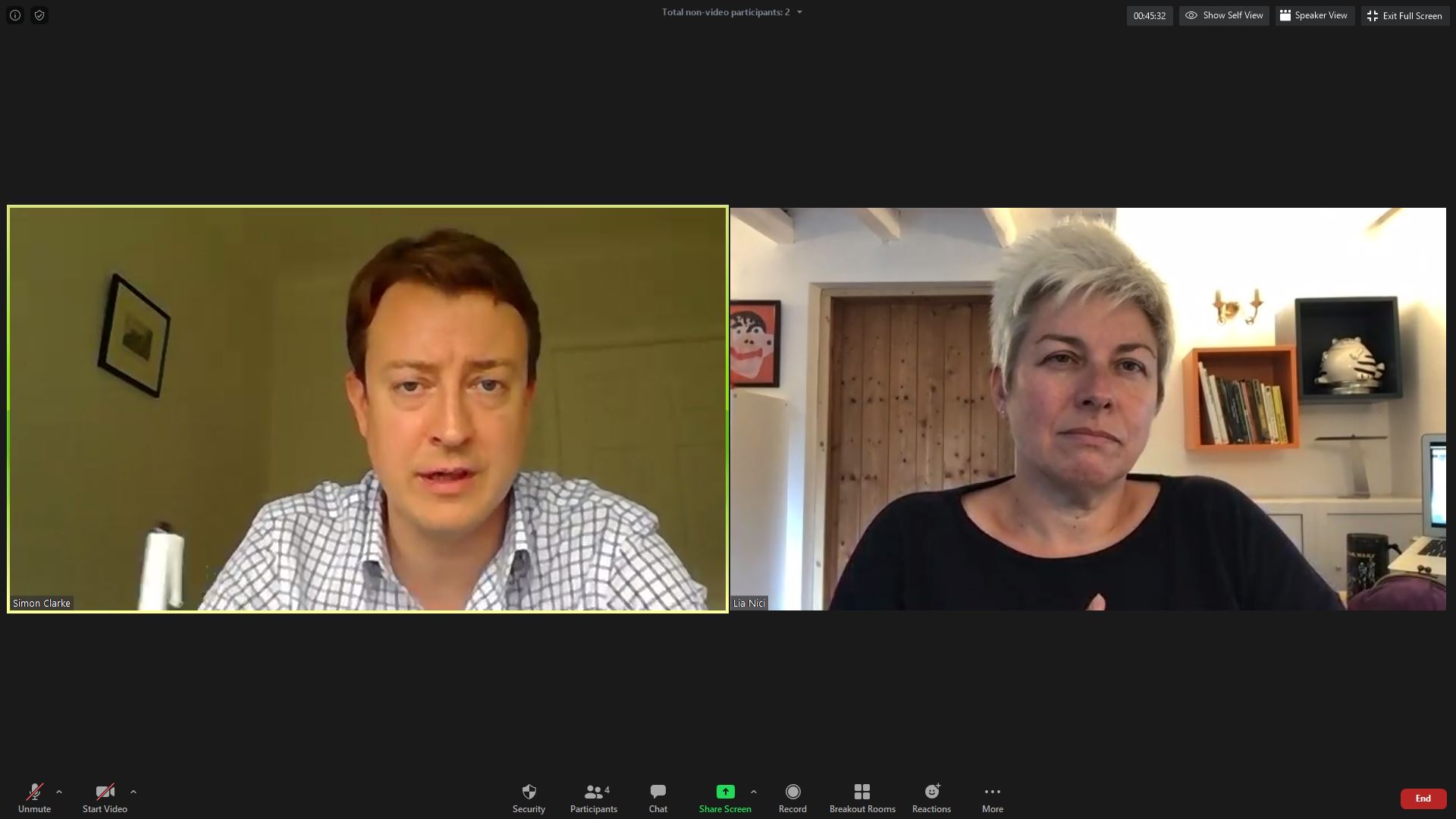 Virtual meeting - Lia Nici MP and the Northern Powerhouse Minister