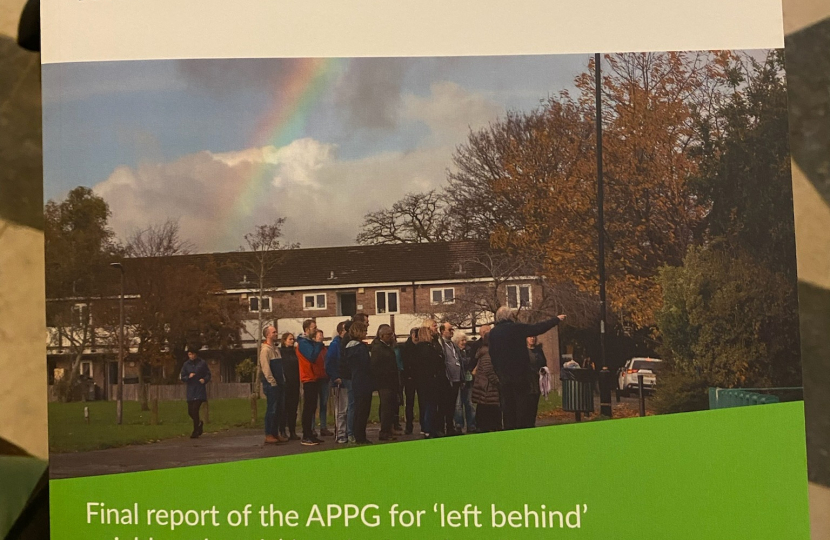 APPG newsletter about levelling up