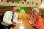 Lia and Mark Spencer MP
